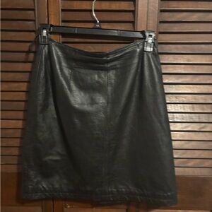 NEW Leather Skirt